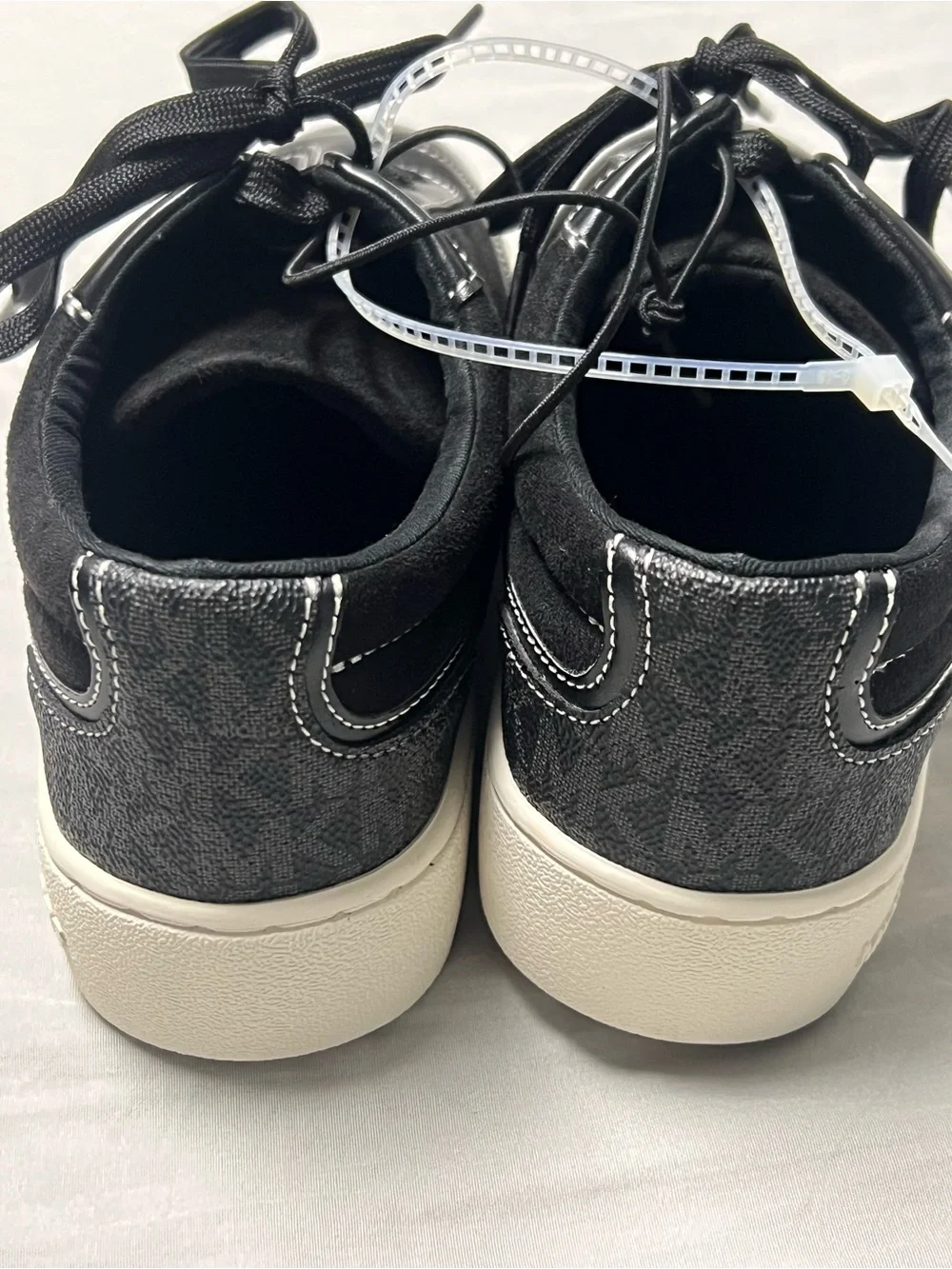 Michael Kors Women's Black Designer Fashion Sneakers